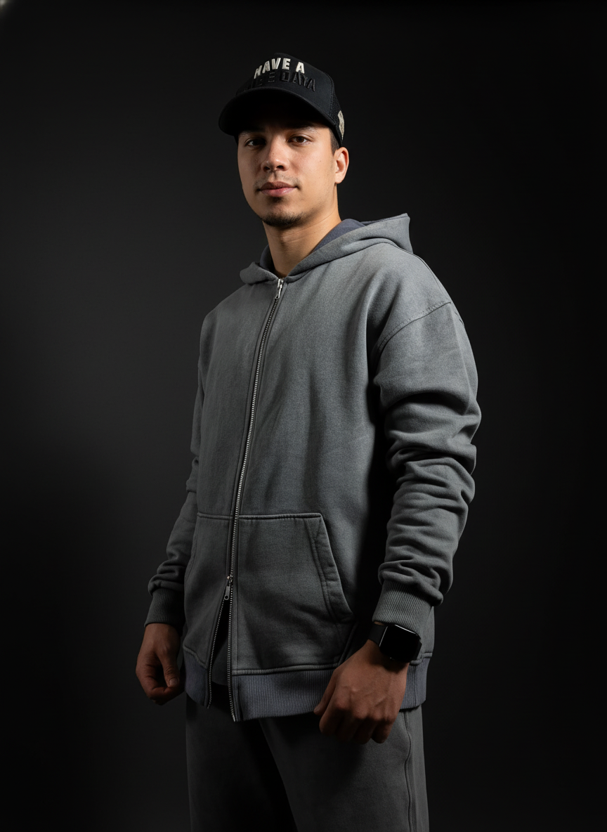 Gray-WASHED-ZIP-HOODIE