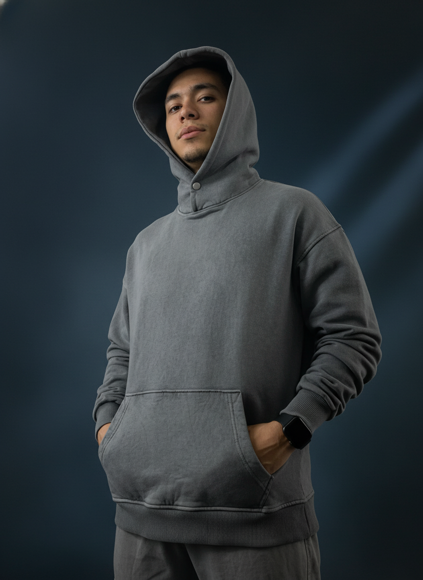 Gray-SPRAY-WASH-HOODIE-SWEATPANTS