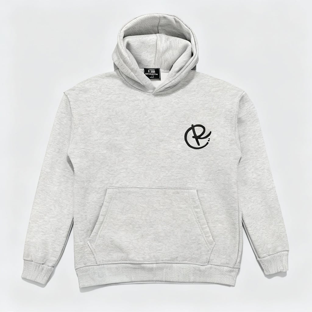 Gray REBELL GRAPHIC HOODIE