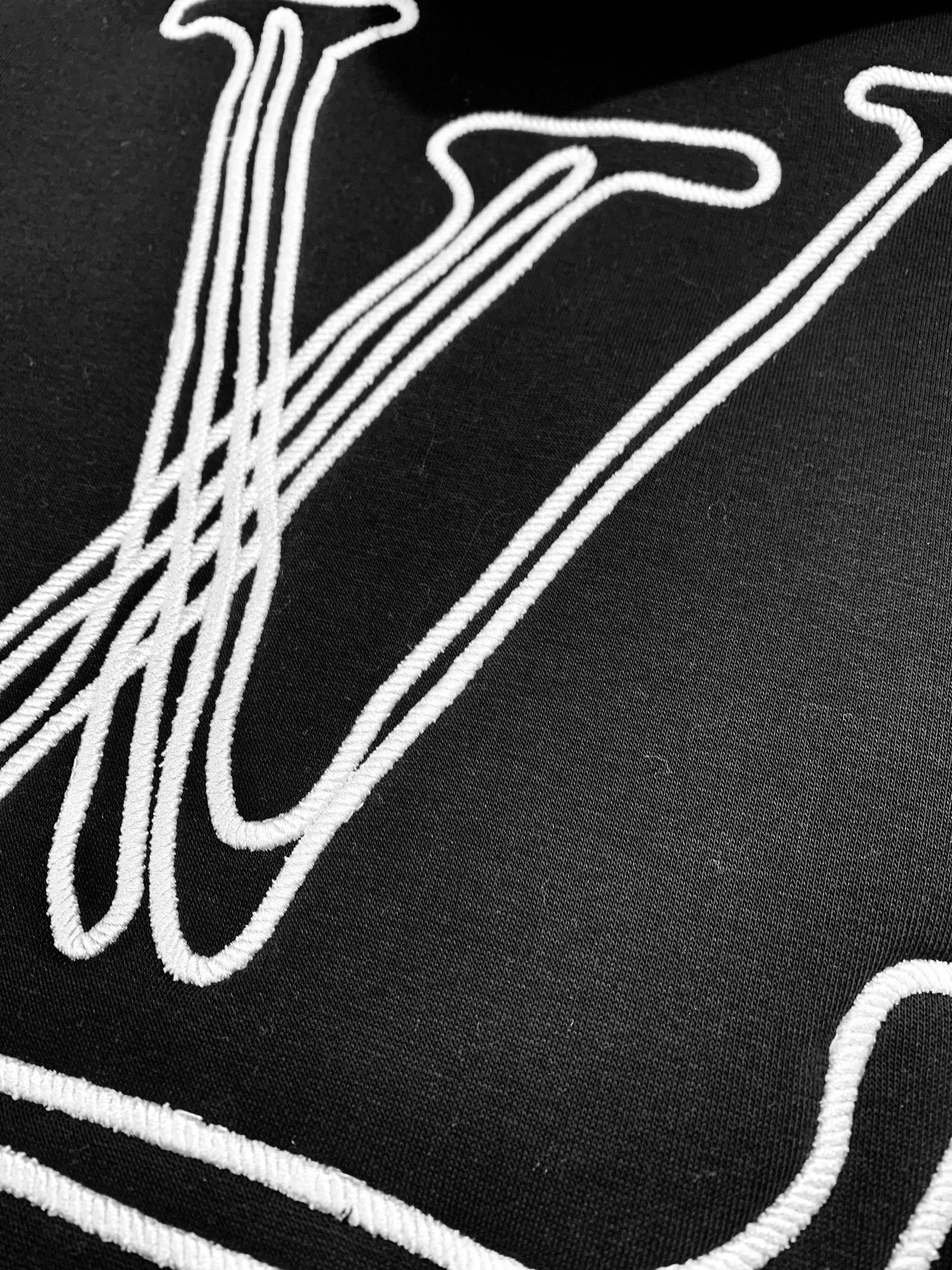 Black-LOUIS-VUITTON-EMBROIDERED-HOODIE