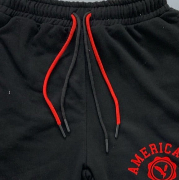 American Eagle Velvet Print Shorts – Premium Fit