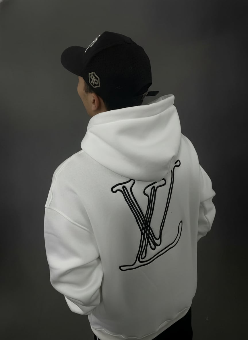 white-LOUIS-VUITTON-EMBROIDERED-HOODIE