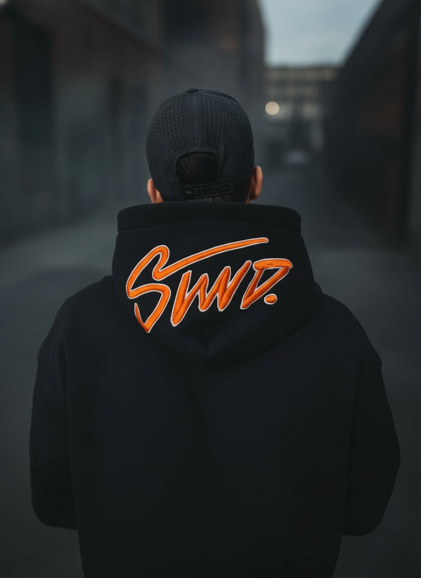 Black-STWD-EMBROIDERED-HOODIE