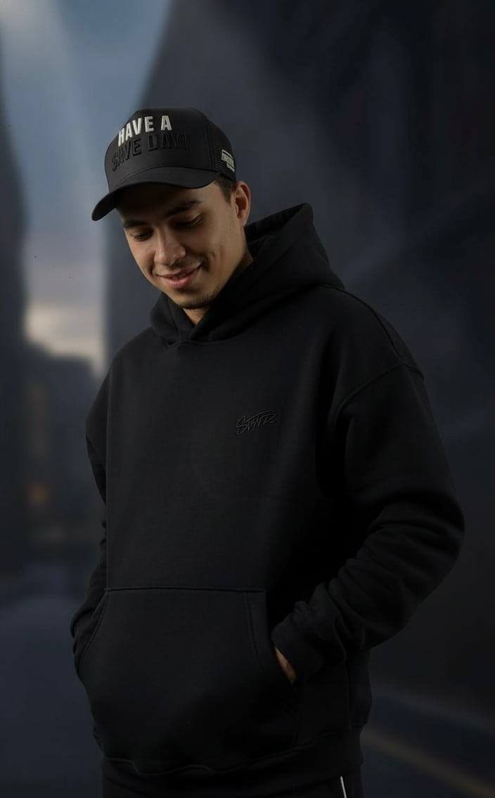 Black-STWD-EMBROIDERED-HOODIE