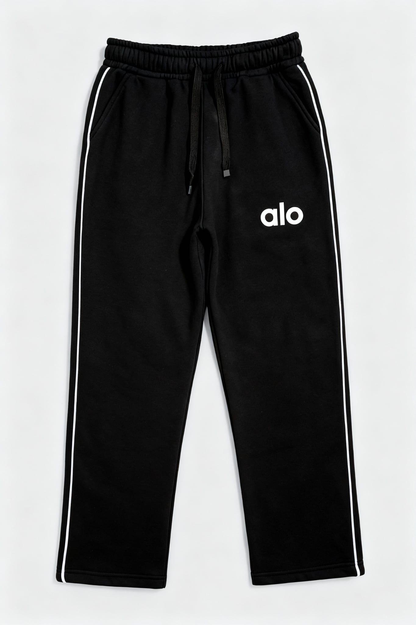 Black-WIDE-LEG-JOGGING-BOTTOMS-ALO