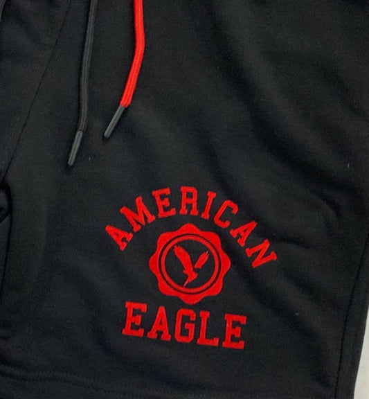American Eagle Velvet Print Shorts – Premium Fit