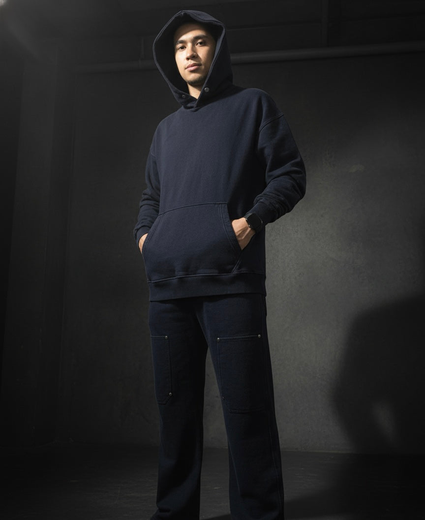 Black WASHED JOGGER TROUSERS