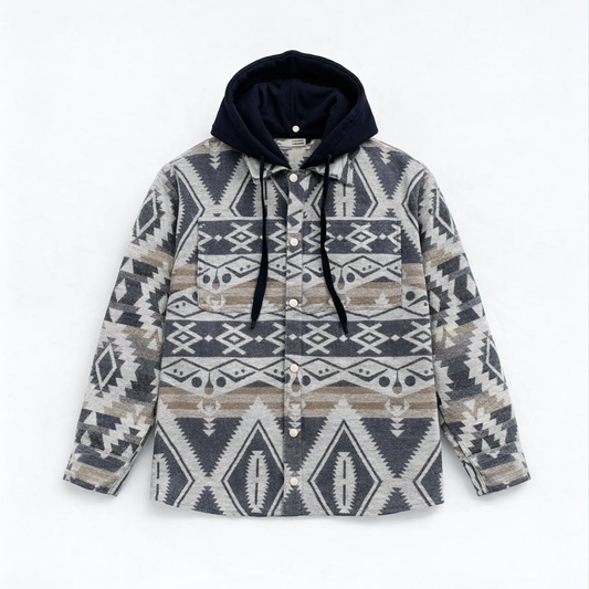 Gray-CHECK-OVERSHIRT-WITH-POCKETS