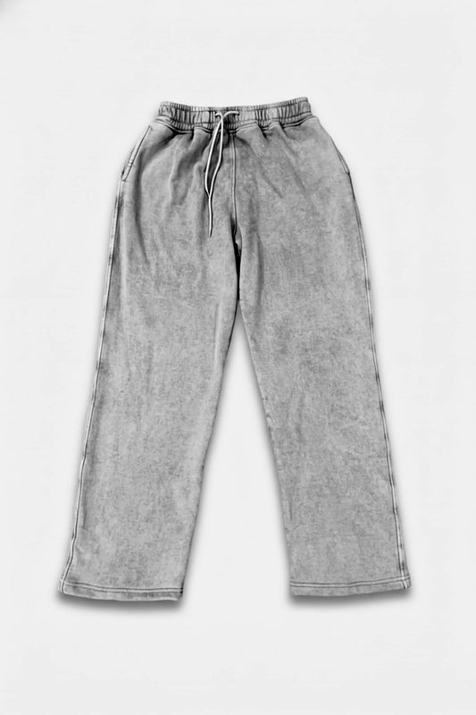 Gray-WASHED-RELAXED-FIT-JOGGERS